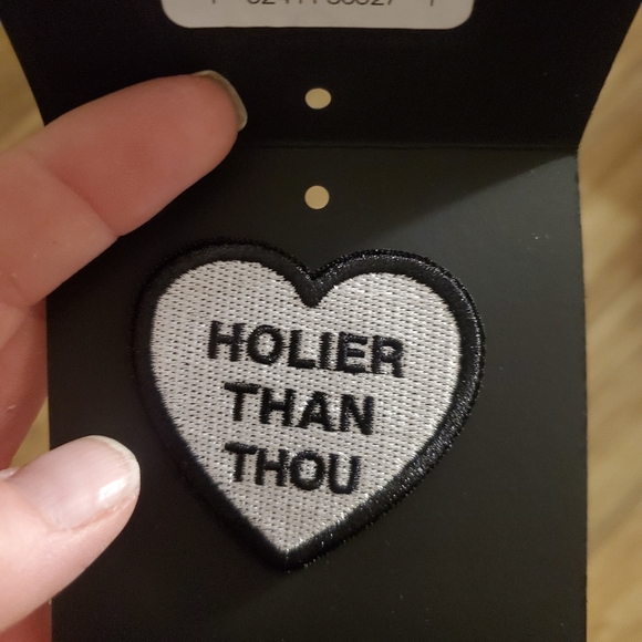 New 2 MOTHER Holier Than Thou Denim Patches and Mother Tags. - Picture 14 of 14